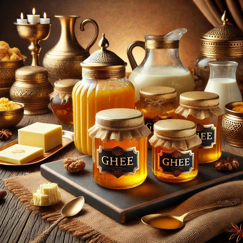 Panchon Ungliyan Ghee Mein (Ghee)