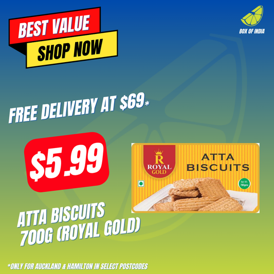 Atta Biscuits 700g (Royal Gold)