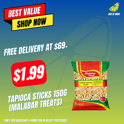 Tapioca Sticks 150g (Malabar Treats)