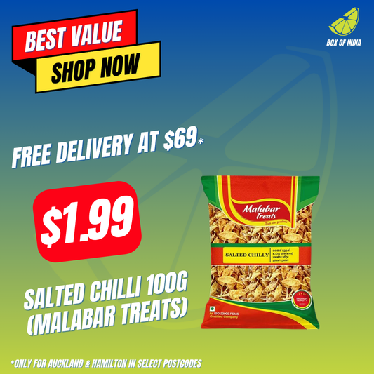 Salted Chilli 100g (Malabar Treats)