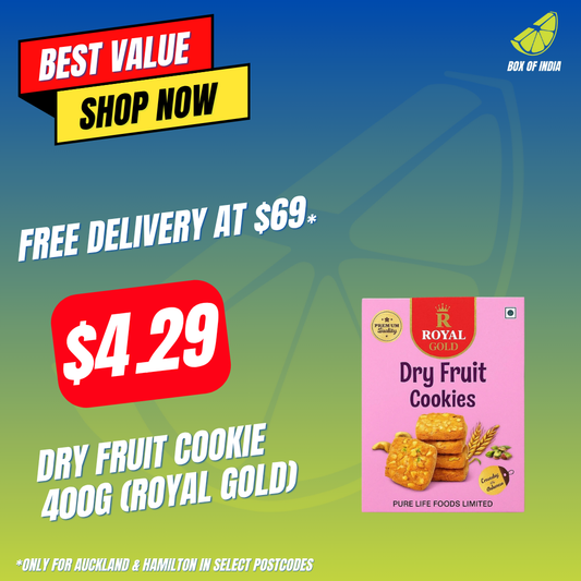 Dry Fruit Cookie 400g (Royal Gold)