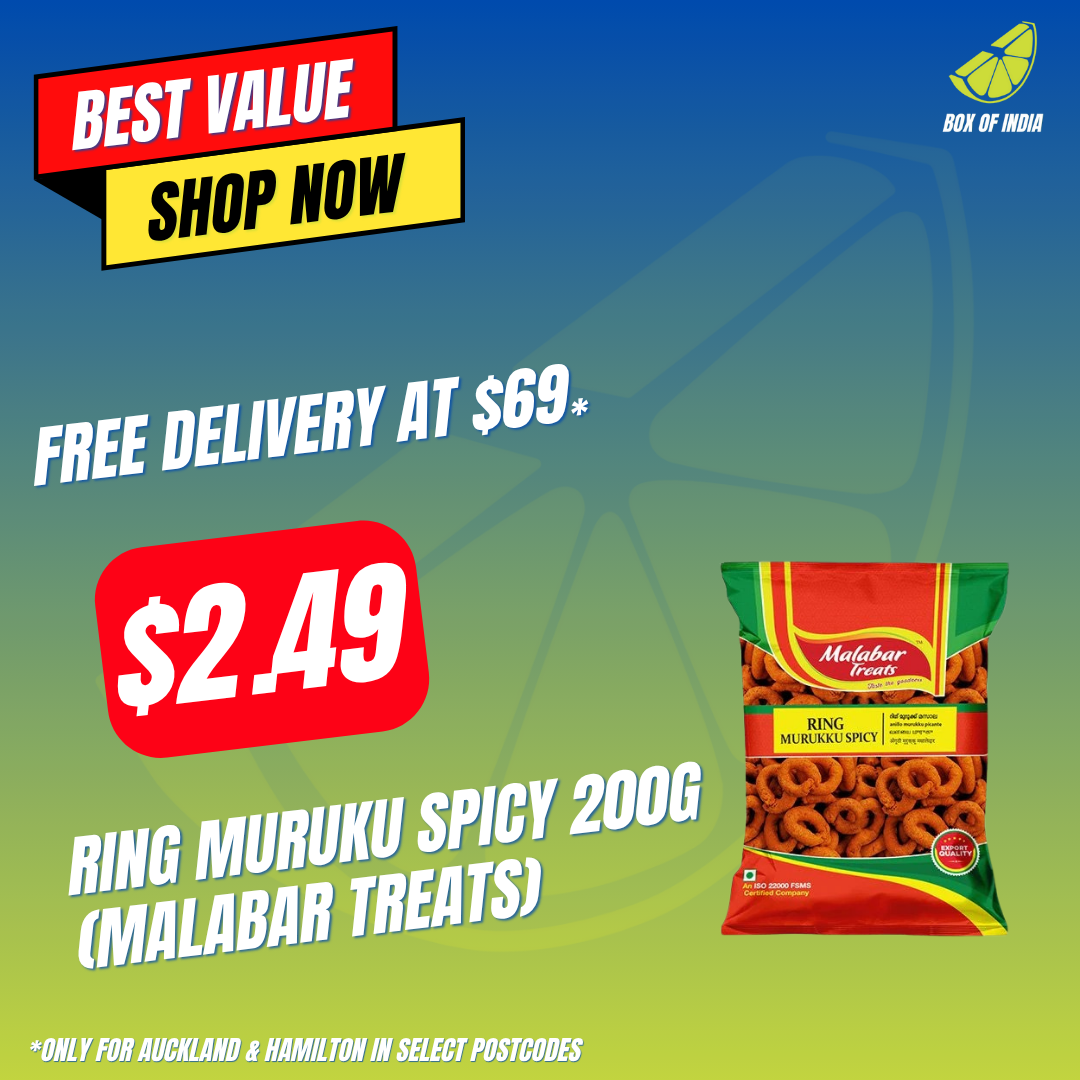 Ring Muruku Spicy 200g (Malabar Treats)
