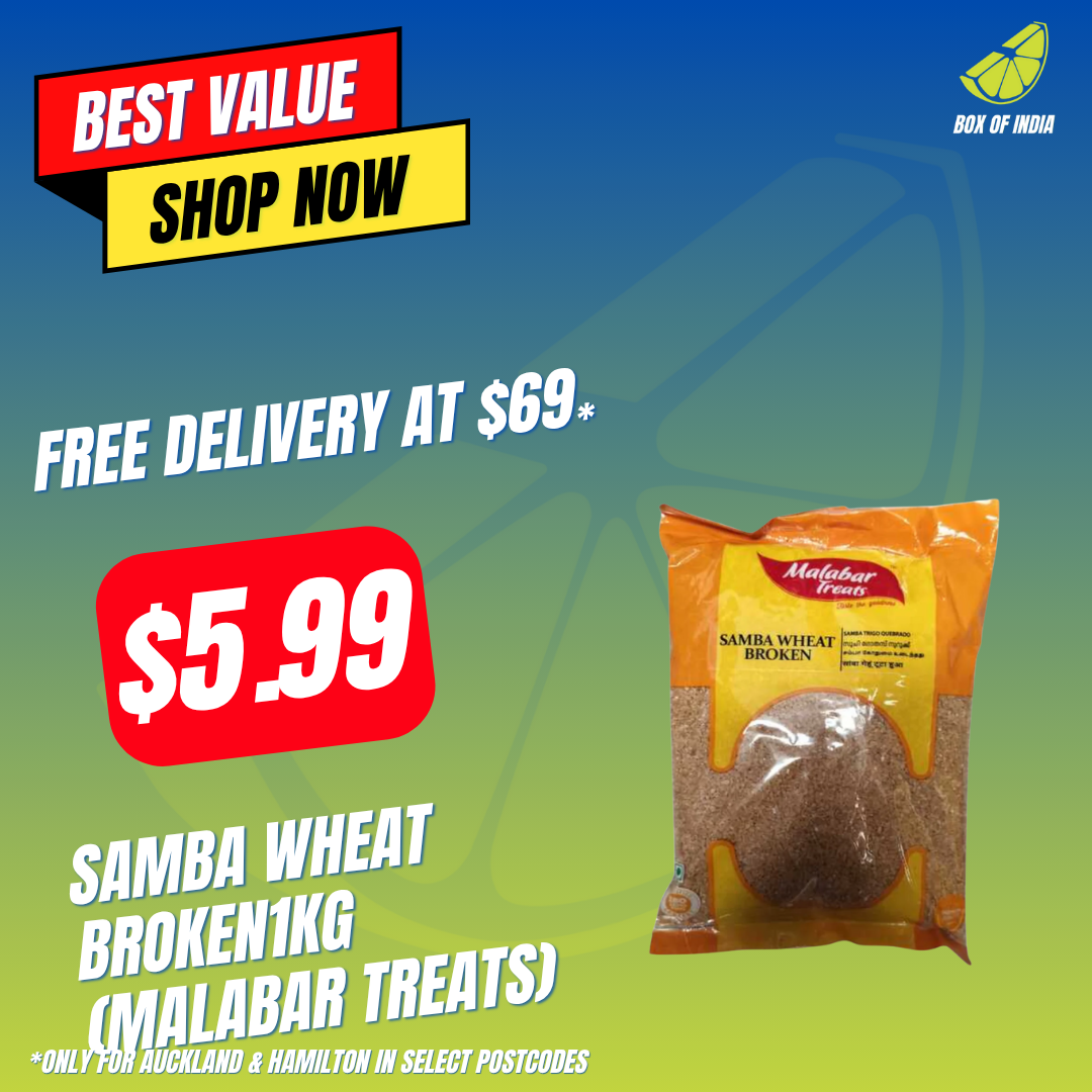 Samba Wheat Broken1Kg (Malabar Treats)