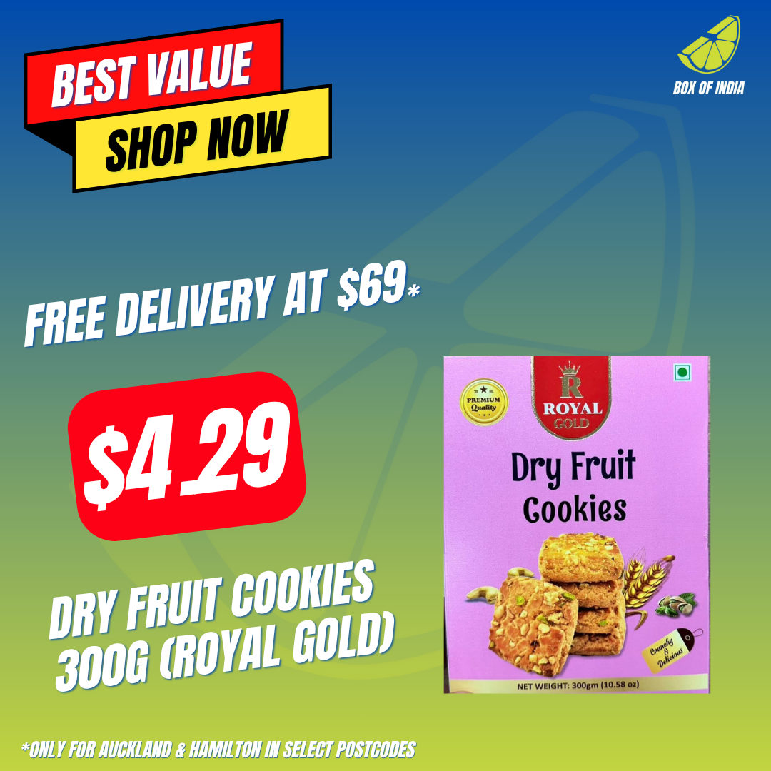 Dry Fruit Cookies 300g (Royal Gold)