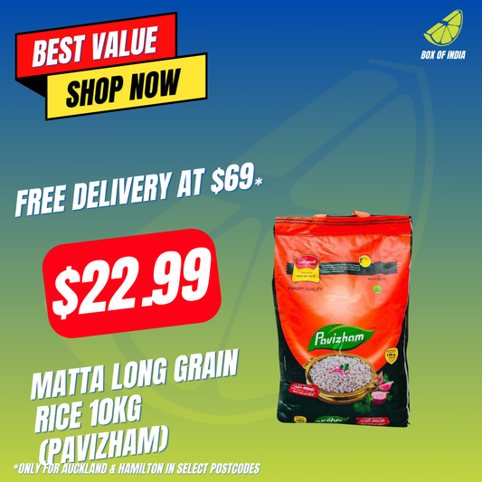 Matta Long Grain Rice 10Kg (Pavizham)