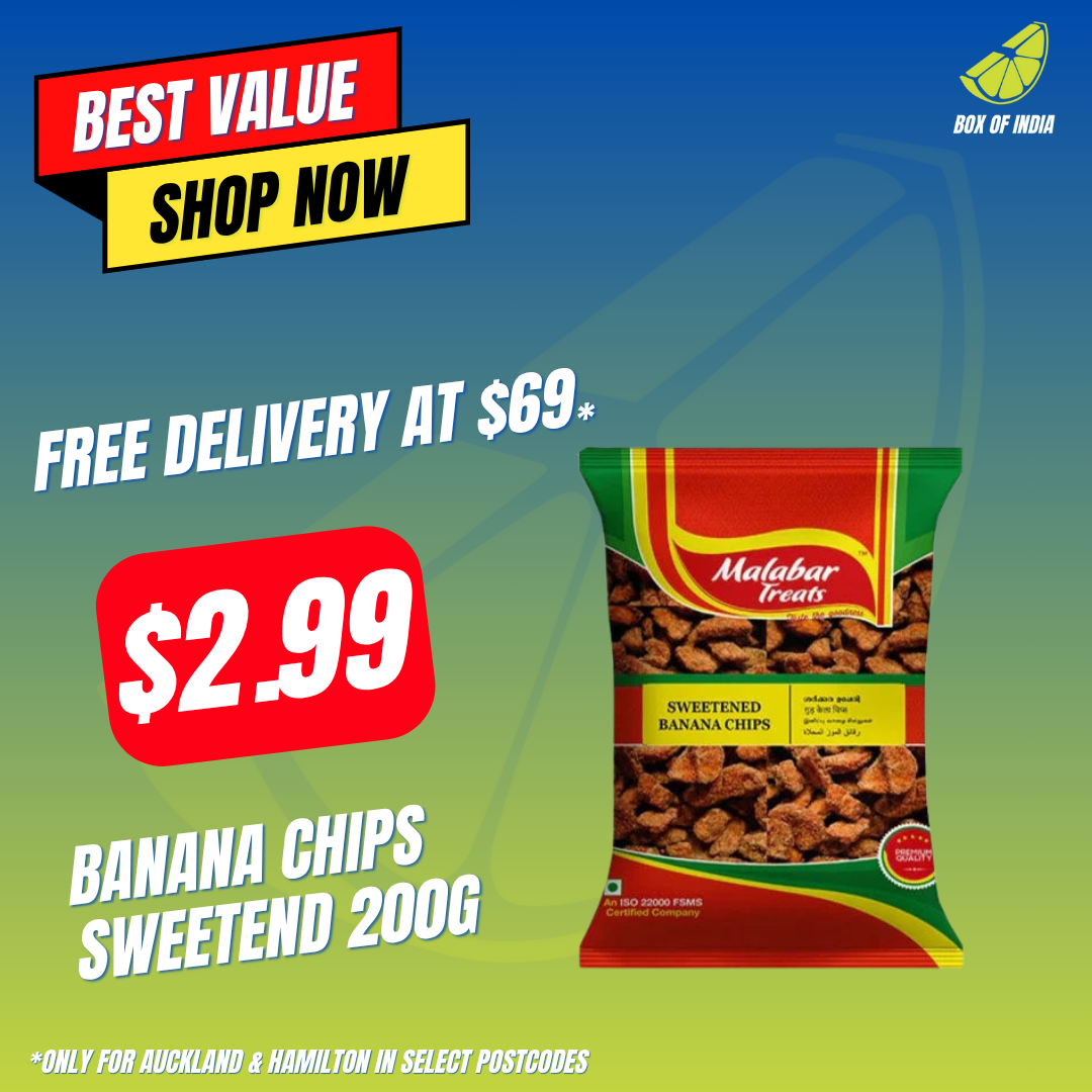 Banana Chips Sweetend 200g (Malabar Treats)