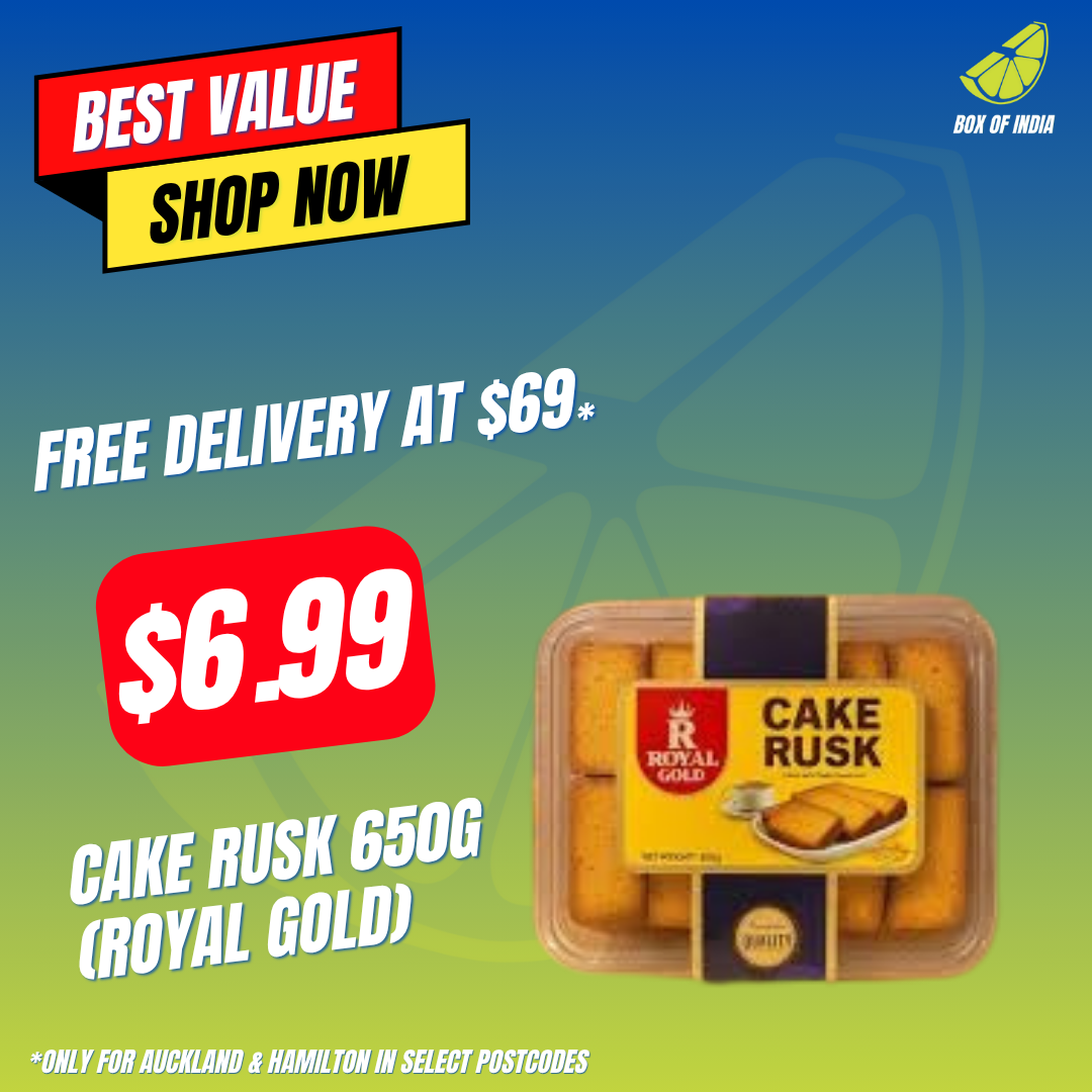 Cake Rusk 650g (Royal Gold)