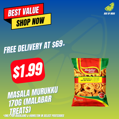 Masala Murukku 170g (Malabar Treats)