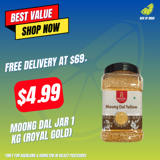 Moong Dal Jar 1 Kg (Royal Gold)