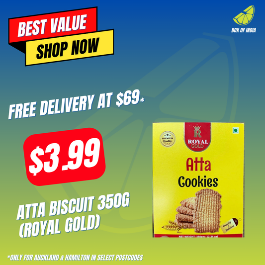 Atta Biscuit 350g (Royal Gold)