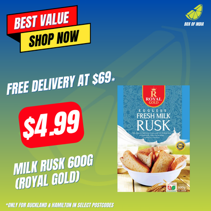 Milk Rusk 600g (Royal Gold)