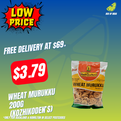Wheat Murukku 200g (Kozhikoden’s)