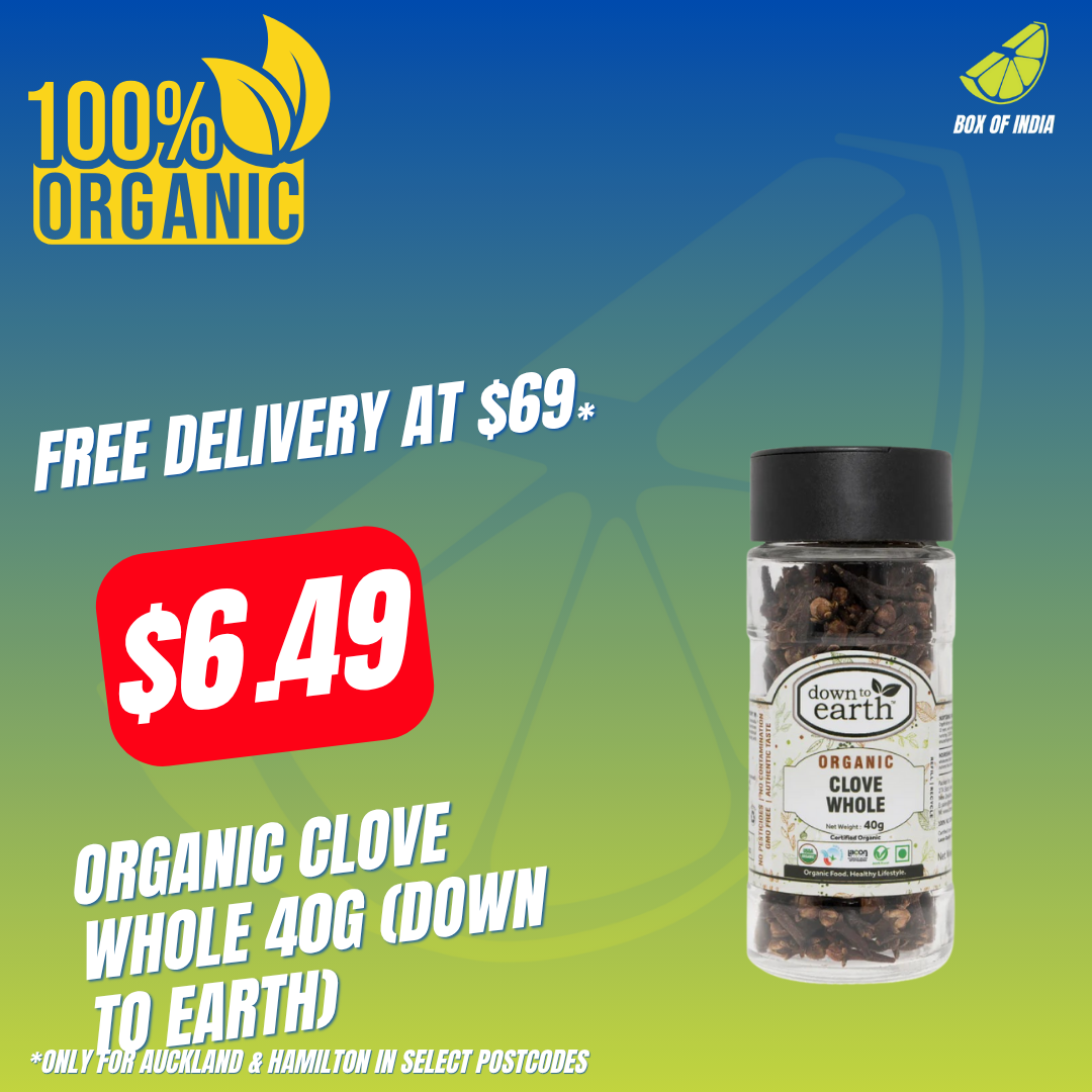 Organic Clove Whole 40g (Down To Earth)