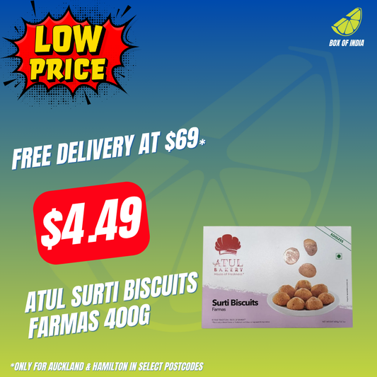 Atul Surti Biscuits Farmas 400g