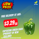 Capsicum Green Each (Product of New Zealand)