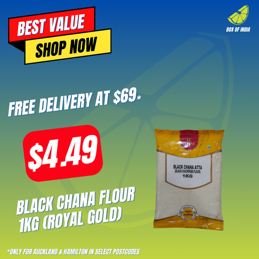 Black Chana Flour 1Kg (Royal Gold)