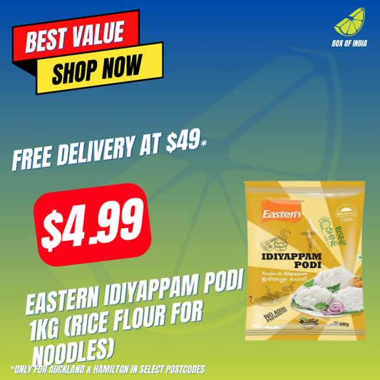 Eastern Idiyappam Podi 1kg (Rice Flour for Noodles)
