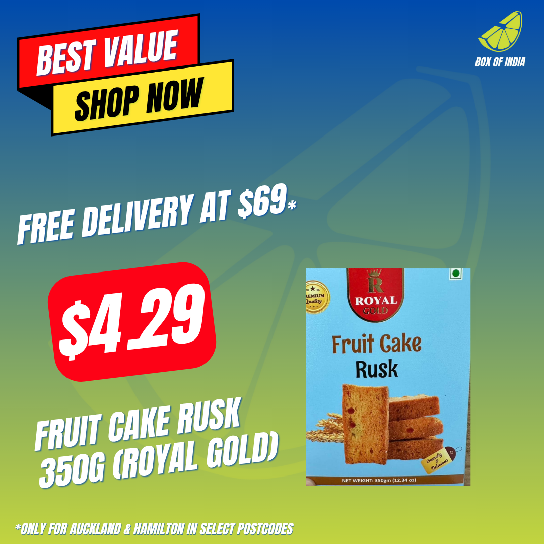 Fruit Cake Rusk 350g (Royal Gold)