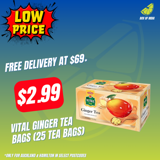 Vital Ginger Tea Bags (25 Tea Bags)