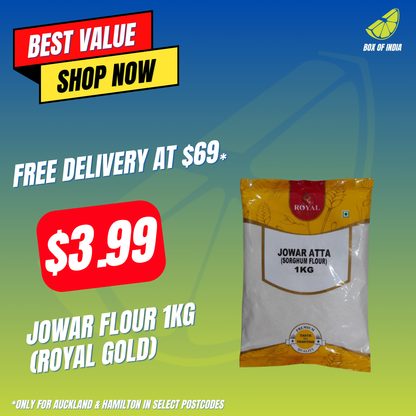 Jowar Flour 1Kg (Royal Gold)