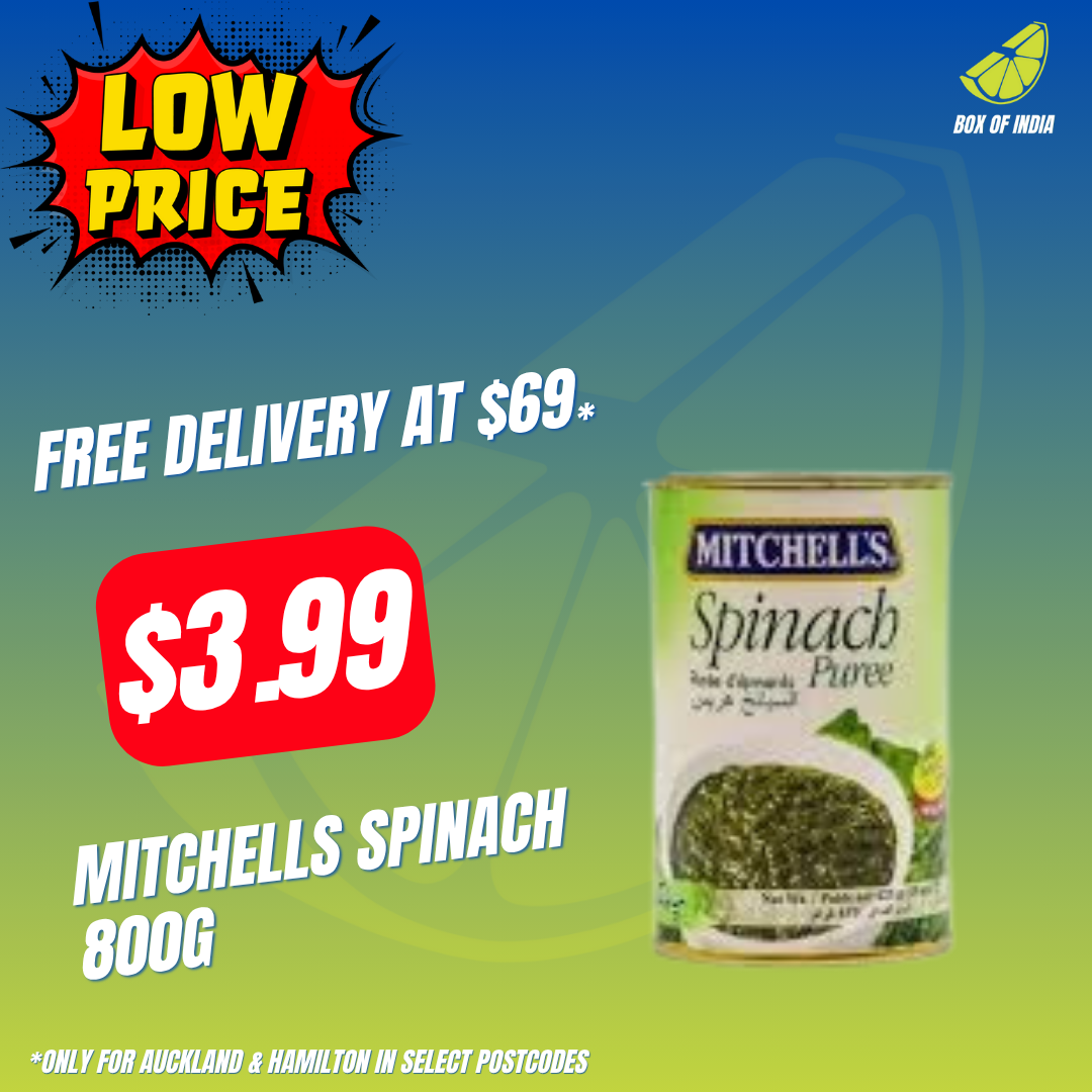 Spinach 800g (Mitchells)
