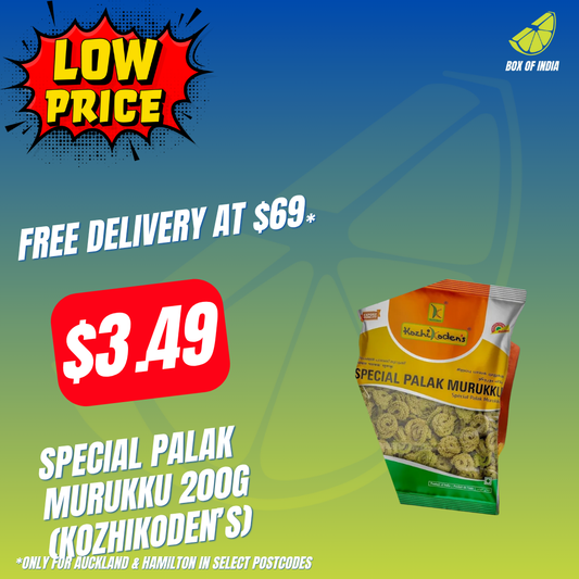 Special Palak Murukku 200g (Kozhikoden’s)