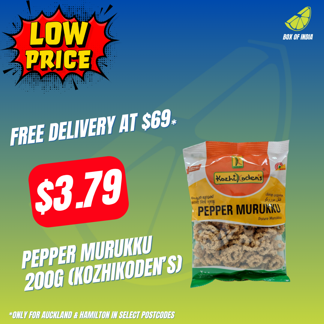 Pepper Murukku 200g (Kozhikoden’s)