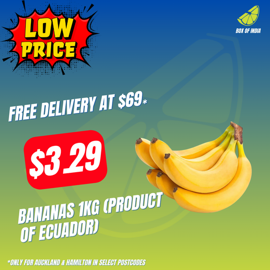 Bananas 1kg (Product Of Ecuador)