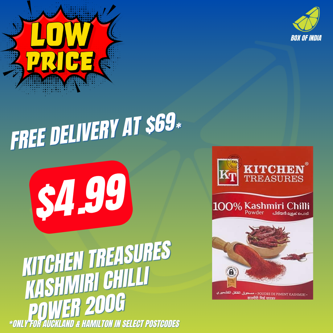 Kashmiri Chilli Power 200g (Kitchen Treasures)