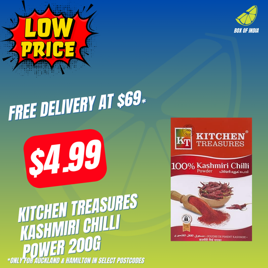Kashmiri Chilli Power 200g (Kitchen Treasures)
