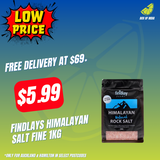 Findlays Himalayan Salt Fine 1Kg