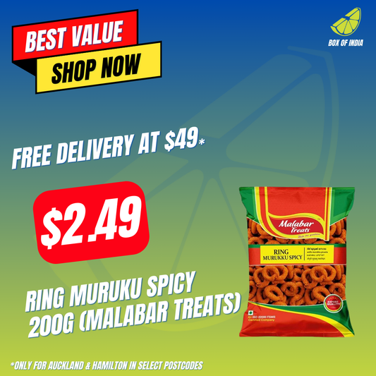 Ring Muruku Spicy 200g (Malabar Treats)