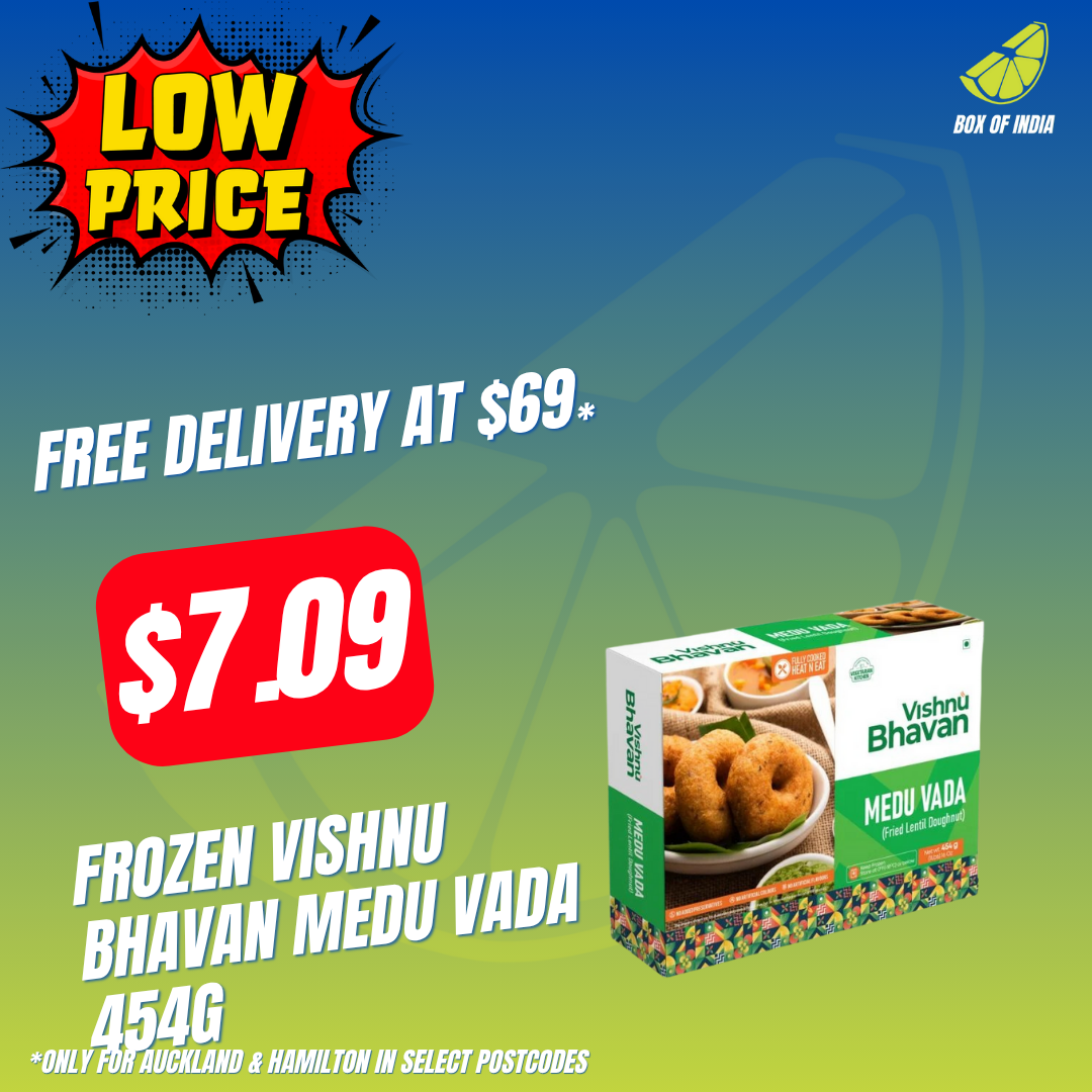 Frozen Medu Vada 454g (Vishnu Bhavan)