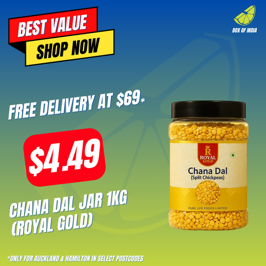 Chana Dal Jar 1Kg (Royal Gold)