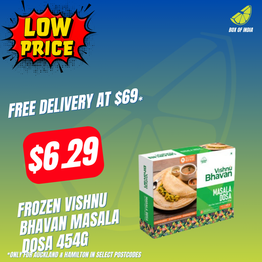 Frozen Masala Dosa 454g (Vishnu Bhavan)