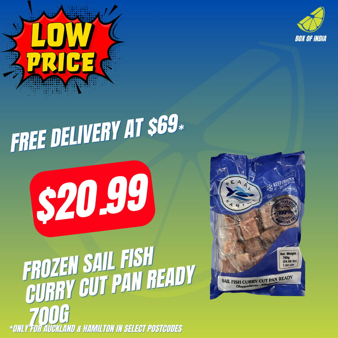 Frozen Sail Fish Curry Cut Pan Ready 700g ( Product of India)