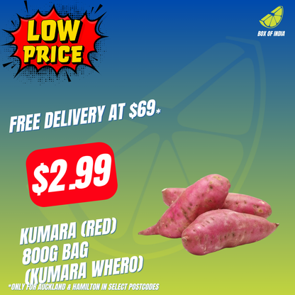 Kumara (Red) 800g Bag (Kumara Whero)