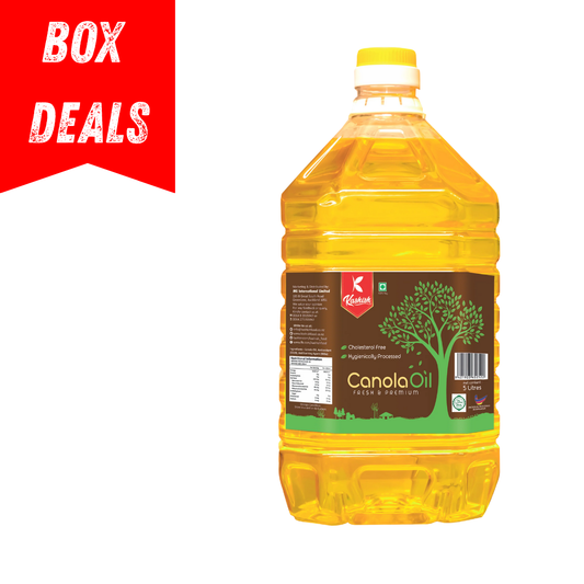 Kashish Canola Oil 5L (Only 1 per customer)
