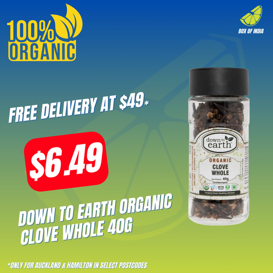 Down To Earth Organic Clove Whole 40g