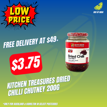 Kitchen Treasures Dried Chilli Chutney 200g