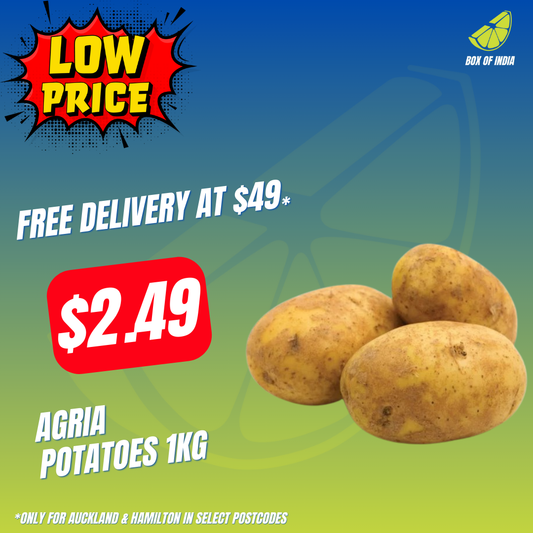 Potatoes Agria 1kg Bag