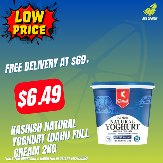 Kashish Natural Yoghurt (Dahi) Full Cream 2Kg