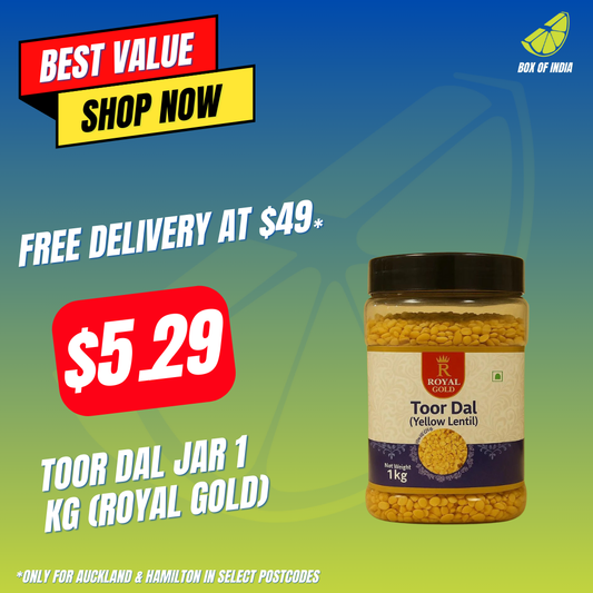 Toor Dal Jar 1 Kg (Royal Gold)
