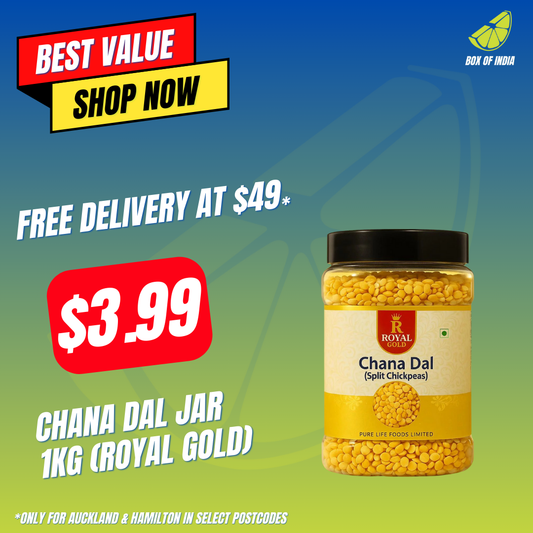 Chana Dal Jar 1Kg (Royal Gold)