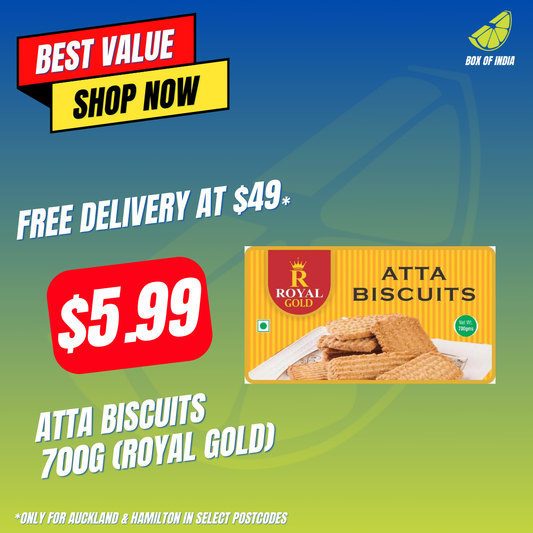 Atta Biscuits 700g (Royal Gold)