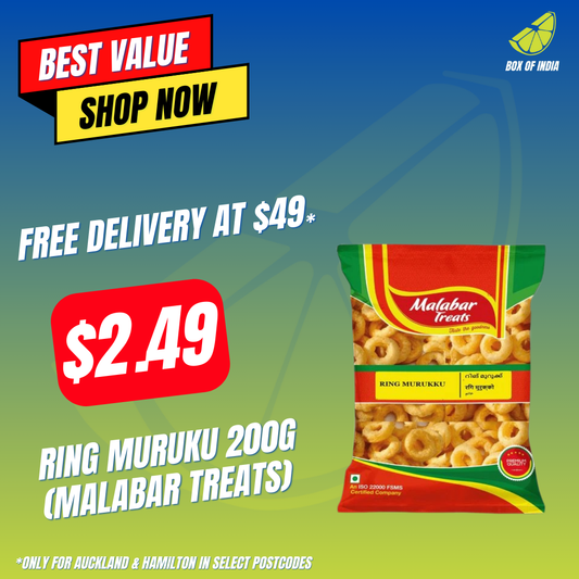 Ring Muruku 200g (Malabar Treats)