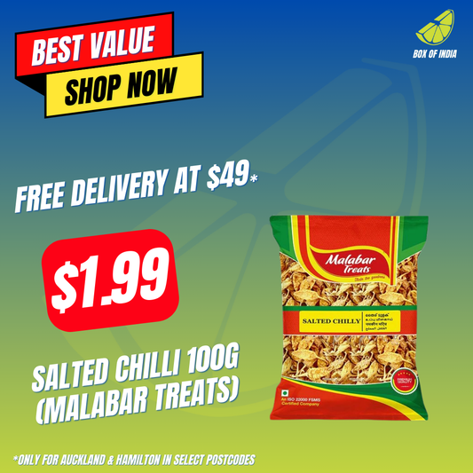 Salted Chilli 100g (Malabar Treats)