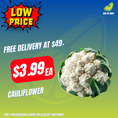 Cauliflower Each (Product of New Zealand)