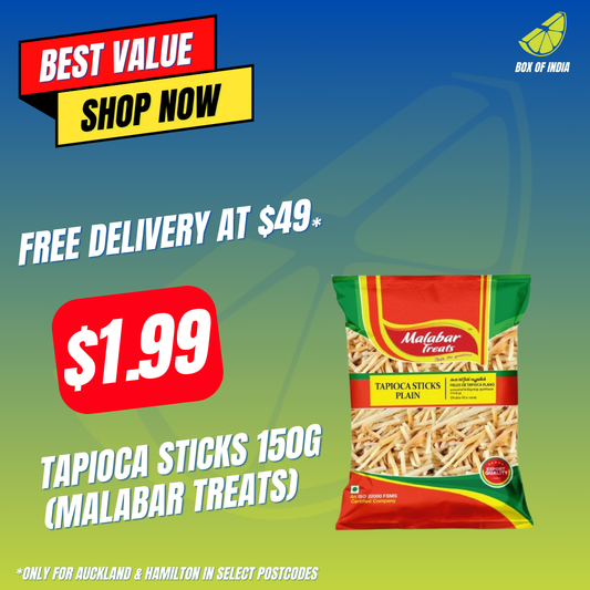 Tapioca Sticks 150g (Malabar Treats)