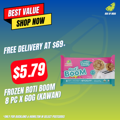 Frozen Roti Boom 8 pc x 60g (Kawan)